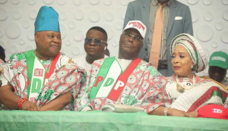 Atiku, Okowa Promise To Stabilize Economy, Unite Nigeria As Thousands Attend PDP Rally In Osun 1 IMG 20221207 WA0015 jpg