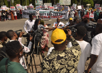 CSOs Protest At NASS Over 89trn Stamp Duty Controversy