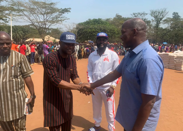 Lawmaker Provides Food Items, Extends Electricity To Edo IDPs Camp 1 IMG 20221224 WA0005 1 jpg