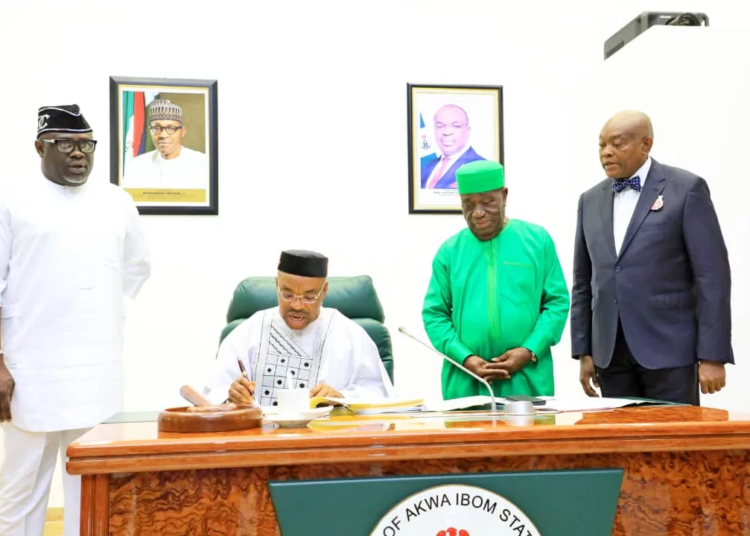 Gov Emmanuel Signs N700bn 2023 Budget Into Law 1 IMG 20221231 WA0012 jpg