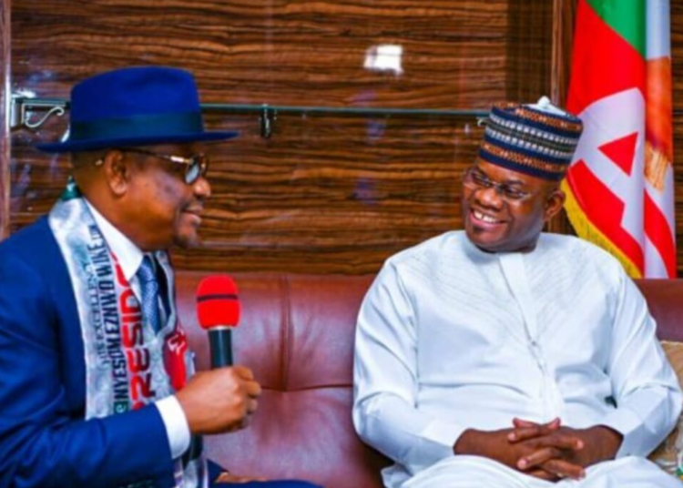 Yahaya Bello Visits Wike In Rivers 1 Osinbajo 2022 12 04T115109.875