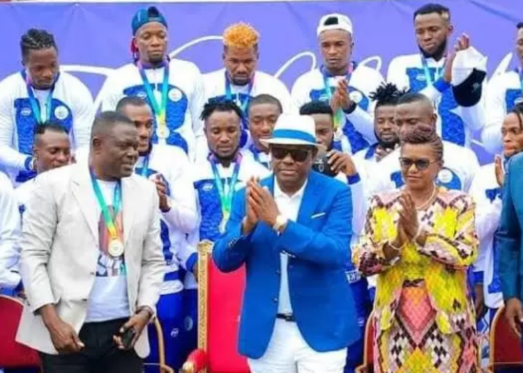 NPFL: Wike Redeems $20,000 Pledge To Rivers United Players 1 Osinbajo 2022 12 25T134339.441