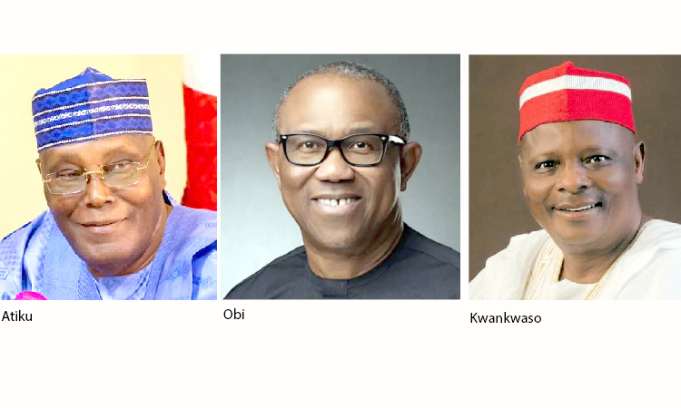 AT ARISE TV TOWN HALL: Atiku, Obi, Kwankwaso Denounce Poverty Rate In Nigeria 1 atiku obi kwankwaso