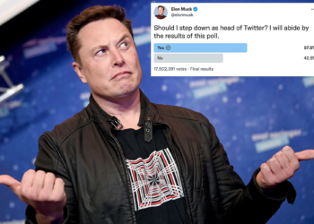 Twitter Users Vote For Elon Musk’s Resignation