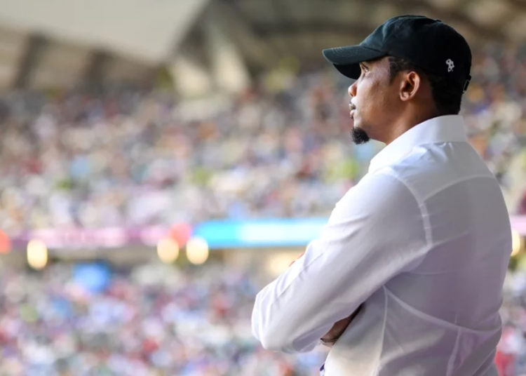 World Cup 2022: Eto’o Gets Physical Outside Stadium In Qatar 1 eto jpg
