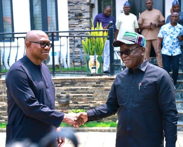 2023: Ortom 'Endorses' LP's Peter Obi 1 images 2022 12 26T134746.743