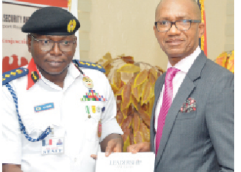 LEADERSHIP Awards, Mark Of Distinction, Dignity – Zenith Bank CEO, NSCDC Boss