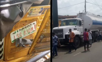 JUST-IN: 2 Die, 4 Rescued In Another Tanker Accident In Lagos