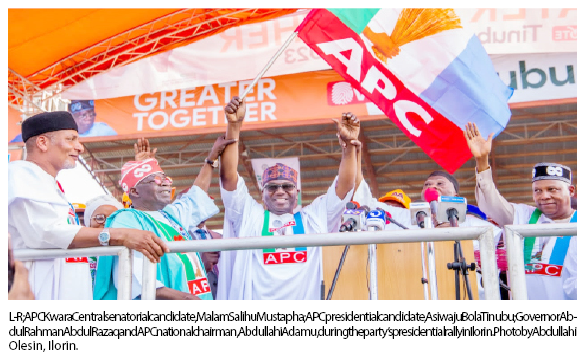 The APC Mother Of All Rallies In Kwara 1 APC Kwara