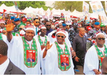 12 Parties Back PDP In Enugu As G-5 Governors Attend Rally