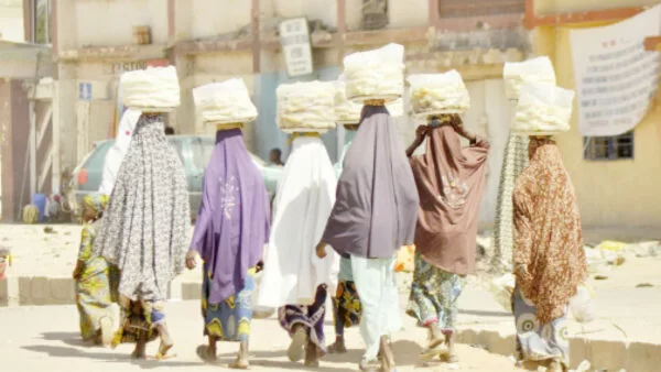 Kano Hisbah Arrests Underage Girls For Hawking 1 Girls of school age hawking on streets of Kano 600x338 1 jpg