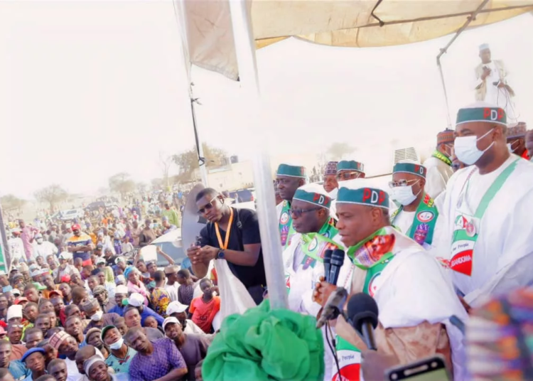 At Sokoto PDP Campaign Flag-off, Tambuwal Pledges To Intensify Efforts Against Insecurity 1 IMG 20230103 WA0004 jpg