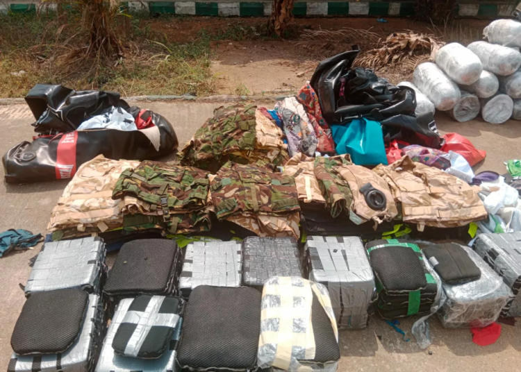 Customs Intercepts Military, Police Hardwares, Drugs At Lagos Airport 1 IMG 20230117 WA0036 jpg