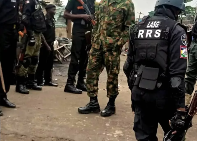 Lagos Police Taskforce, Soldier In Street Fight Over Traffic Rule Violation 1 IMG 20230118 WA0027 jpg