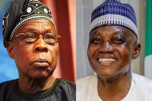 Unsettled By Obasanjo’s Letter, Presidency Hits Back 1 L R Olusegun Obasanjo and Garba jpg