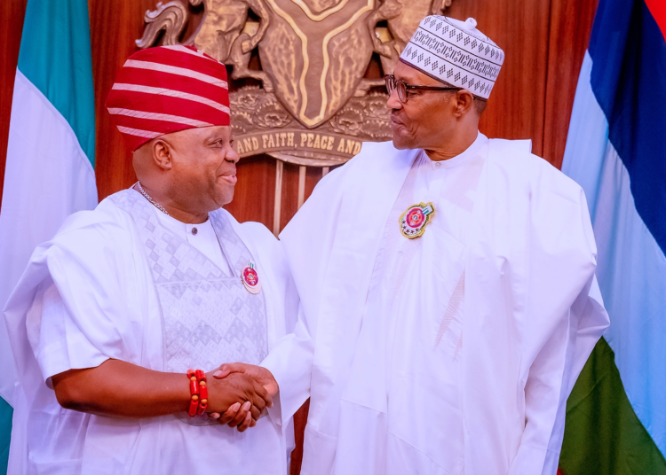 Adeleke Meets President Muhammadu Buhari., Says He Benefited From Electoral Act 1 Osun Adeleke 3