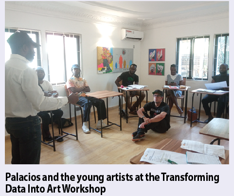 Palacios Debuts Femicides Exhibition, Trains Young Artists How To Transform Data Into Art 1 Palacious