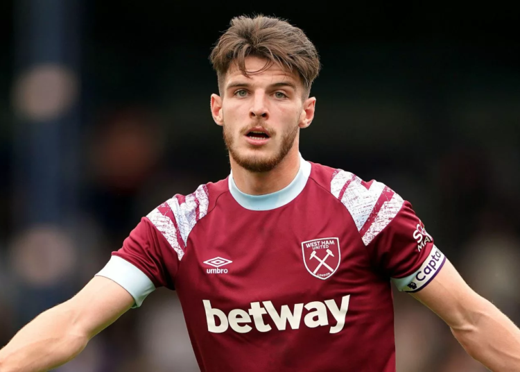 EPL: Declan Rice Emerges Arsenal's Top Summer Target 1 West Ham star Declan Rice jpg