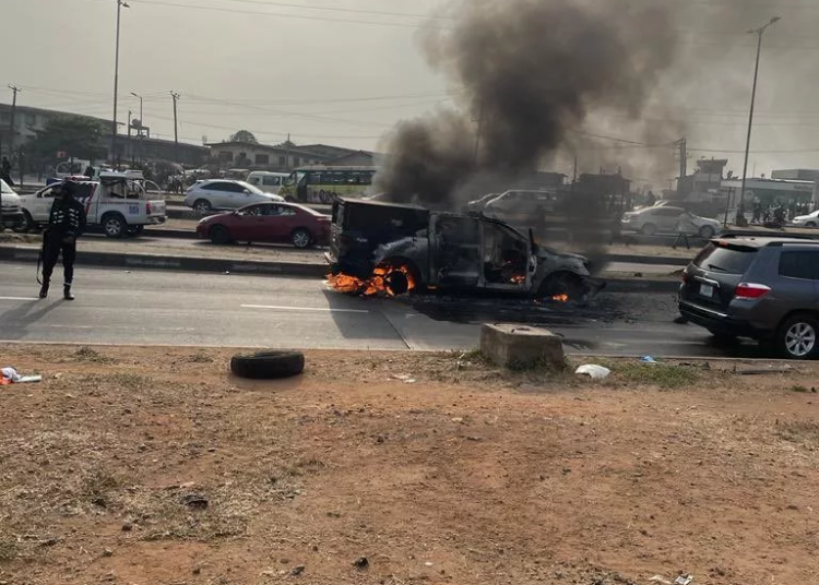 1 Dead As Police, Yoruba Nation Agitators Clash In Lagos 1 WhatsApp Image 2023 01 09 at 1.18.04 PM jpeg
