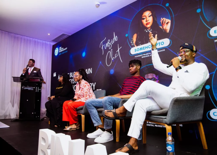 SBI Media Workshop Confirms Radical Opportunities In Blockchain 1 Fireside chat with thought tech industry thought leaders at the third edition of SBI Media Workshop, in Lagos.