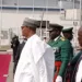 JUST-IN: Buhari Arrives Lagos For Commissioning Of Lekki Deep Seaport, Other Projects