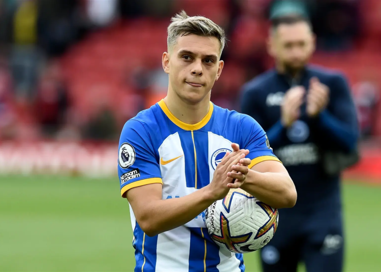 Arsenal Open Talks With Brighton Over £20m Trossard Transfer 1 epa10218066 leandro trossard brighton reacts 764922783 scaled 1