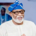 I’ve Fulfilled My Promise Not To Owe Workers’ Salaries – Akeredolu