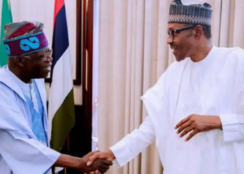 President Muhammadu Buhari Meets Tinubu In Presidential Villa