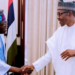 President Muhammadu Buhari Meets Tinubu In Presidential Villa