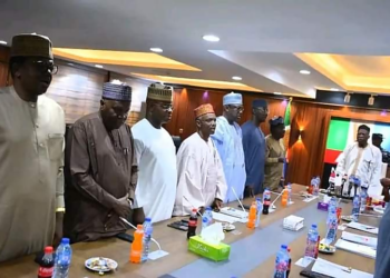 JUST-IN: Adamu, APC Govs In Crucial Meeting Over Naira Swap Policy, 2023 Polls