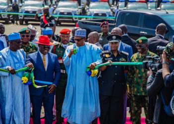 2023 Polls: Buhari Commissions Police 127 Operational Vehicles