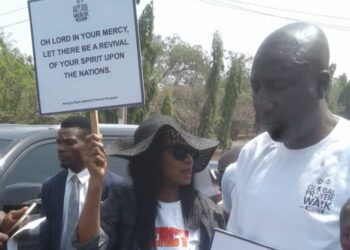Redeemed Church Holds Prayer Walk For Peaceful Polls