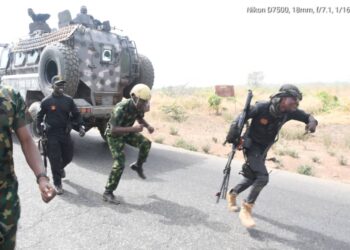 JUST-IN: Troops Kill 5 Bandits, Recover Weapons In Kaduna