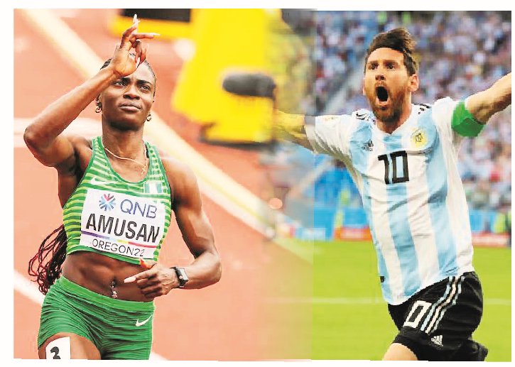 Amusan, Messi, Others Headline 2023 Laureus Sports Awards Shortlist 1 amusan