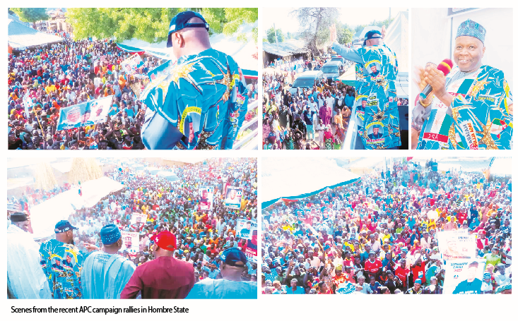 Mammoth Crowd At Governor Inuwa's Campaign Railies 1 apc campaign