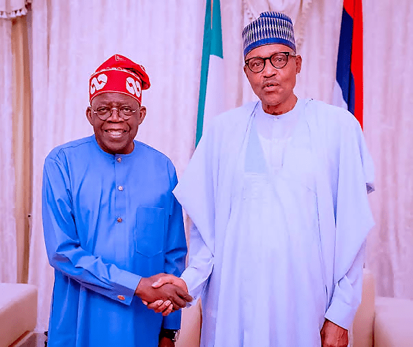 In A Special Video Message To Sway Voters For Tinubu, Buhari Vows To End Current Hardship 1 buhari and tinubu 1