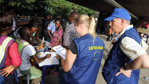 US, UK, IRI Observers React To Electoral Process 1 election monitoring nigeria ballot