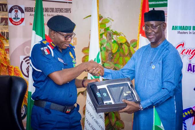 NSCDC, NEMA Sign Pact For Improved Disaster Mgt Strategy 1 NSCDC, NEMA