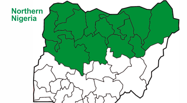 north