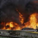 JUST-IN: Shootings, Pandemonium As Fire Destroys Multi-billion Naira Goods In Borno Market