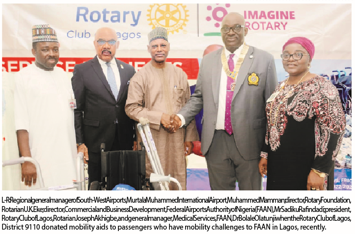 Rotary Club Donates Mobility Aids To Cerebral Palsy Centre 1 rotary club