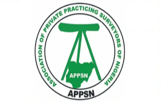 APPSN Harps On Technology, Professionalism In Nation-building 1 Association of Private Practicing Surveyors of Nigeria APPSN
