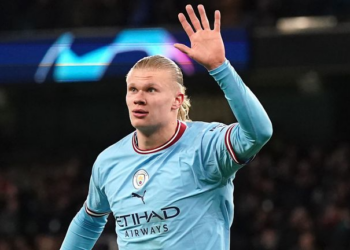 UCL: 5-goal Haaland Makes History, Helps Man City Thrash RB Leipzig 7-0 To Reach Quarterfinals