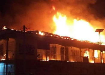 1 Dead As Fire Razes Spare Parts Market In Lagos