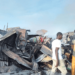 JUST-IN: Fire Razes Another Borno Market On Election Day