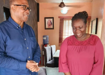 Obi Visits Efedi, Says She Represents All Attacked Voters