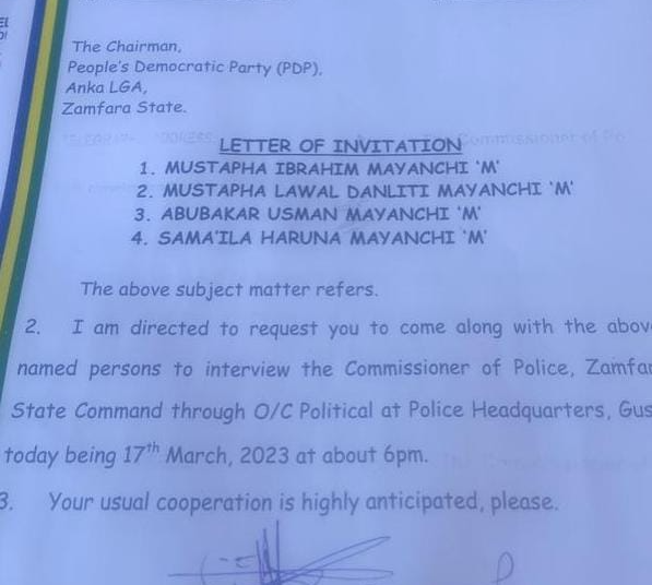 Zamfara PDP