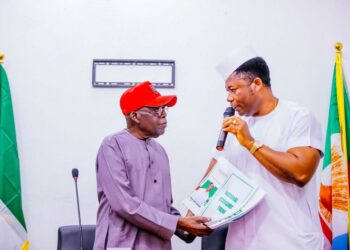 Tein Jack-Rich Salutes Tinubu At 71