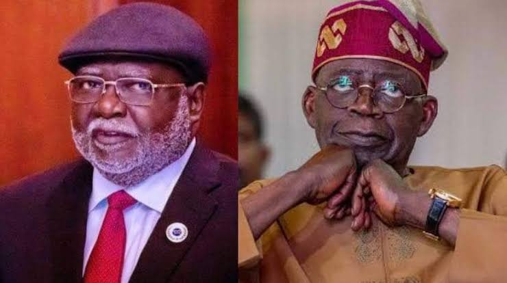 CJN Ariwoola Appears In Abuja Mosque Amid Controversial UK Meeting With Tinubu 1 cjn and tinubu