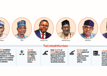 14 States In Dramatic Governorship Contest